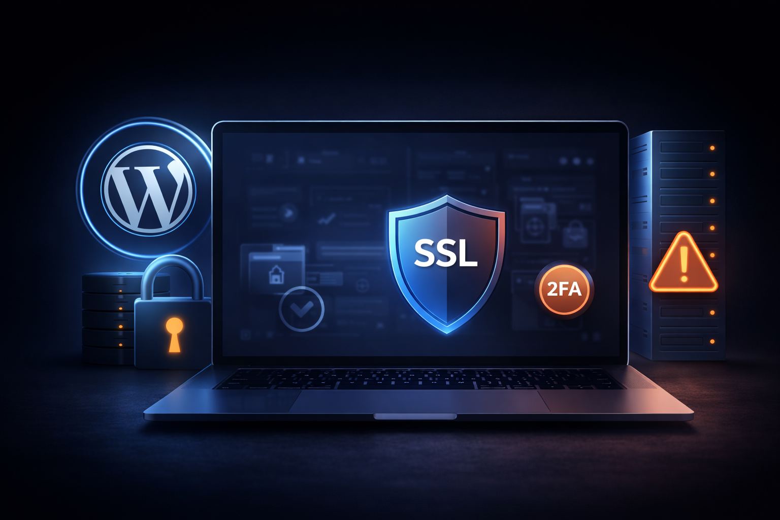 безопасность WordPress сайта с SSL защитой и двухфакторной авторизацией