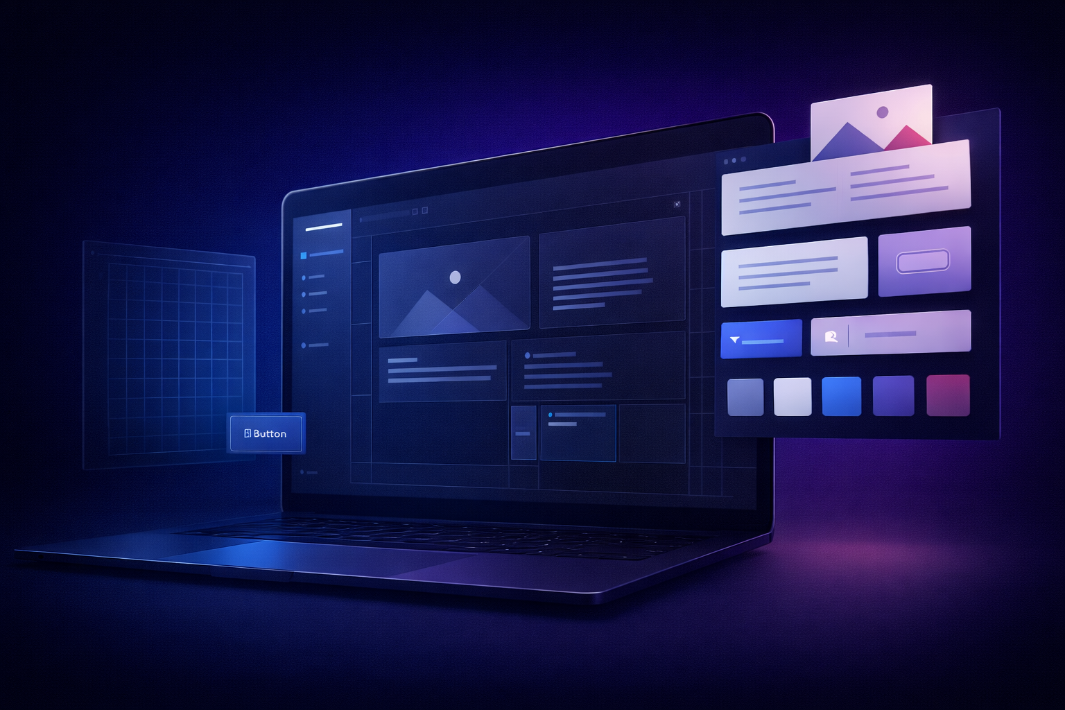разработка сайта на WordPress в Elementor интерфейс создания дизайна сайта
