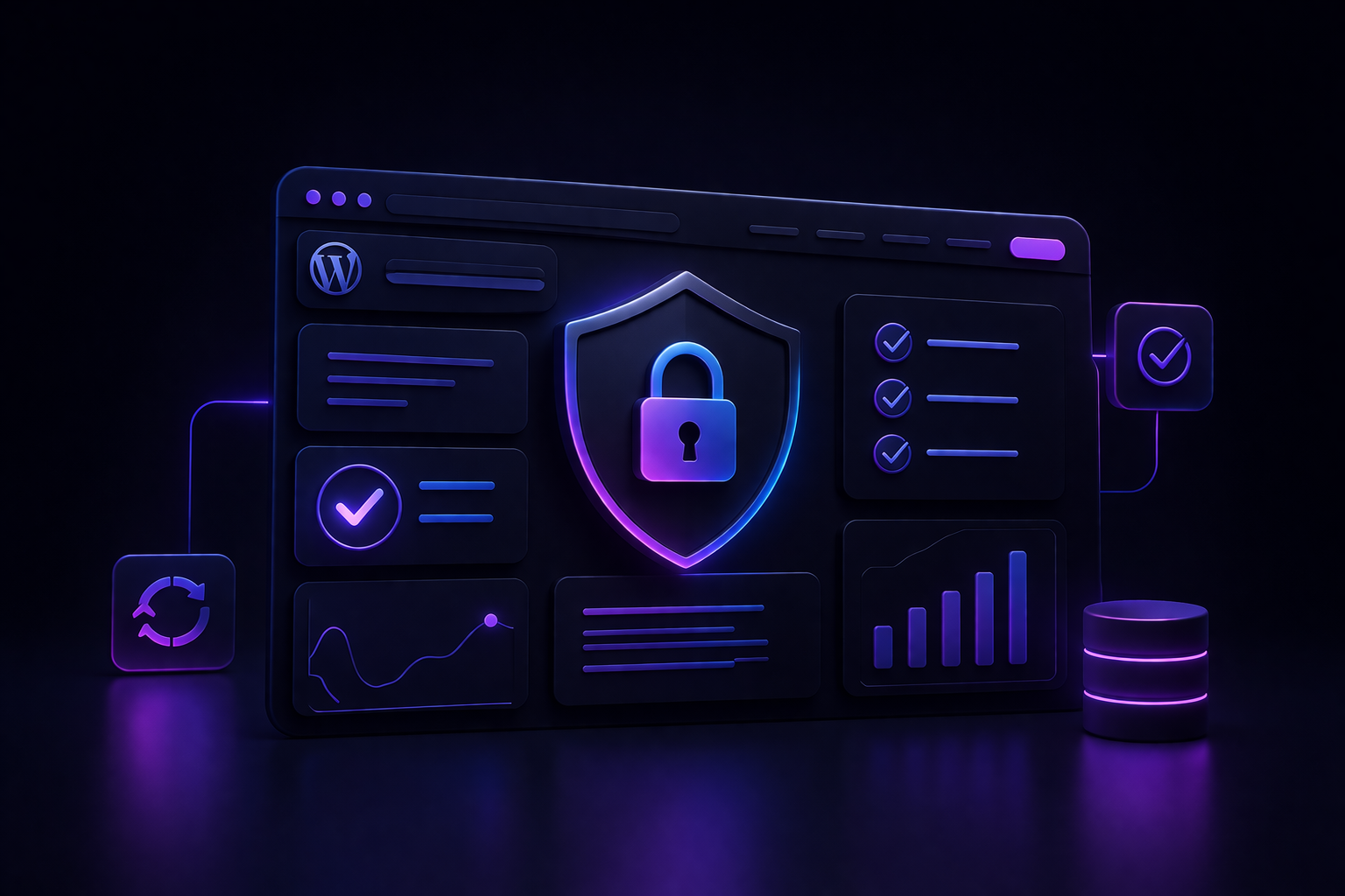 аудит безопасности WordPress сайта проверка защиты вебсайта